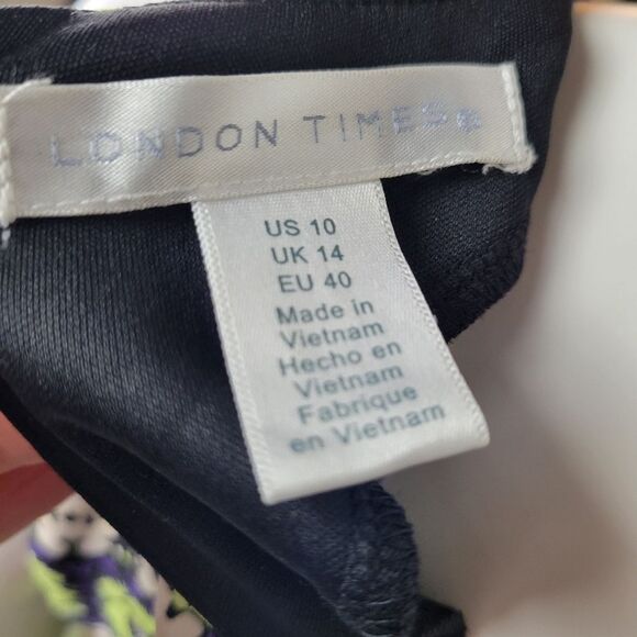 London‎ Times Aztec Print Sleeveless Split Leg Maxi Dress - Picture 10 of 11